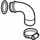 Volkswagen 7P0-145-708-A Intercooler Hose Volkswagen 7P0-145-708-A Intercooler Hose