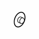 Volkswagen 8R0-885-678 Seat Back Frame Grommet Volkswagen 8R0-885-678 Seat Back Frame Grommet