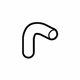 Volkswagen 7P0-121-157-B Outlet Hose Volkswagen 7P0-121-157-B Outlet Hose