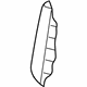 Volkswagen 7L6-885-776-AA Seat Back Pad Volkswagen 7L6-885-776-AA Seat Back Pad