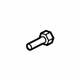 Volkswagen N-104-571-01 Coat Hook Screw Volkswagen N-104-571-01 Coat Hook Screw