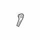 Volkswagen 561-881-606-A-82V Adjust Handle Volkswagen 561-881-606-A-82V Adjust Handle
