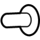 Volkswagen 7C0-853-586-A Rear Molding Grommet Volkswagen 7C0-853-586-A Rear Molding Grommet