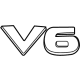 Volkswagen 3CM-853-675-2ZZ Nameplate Volkswagen 3CM-853-675-2ZZ Nameplate
