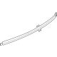 Volkswagen 3CM-853-583-G-2ZZ Rear Molding Volkswagen 3CM-853-583-G-2ZZ Rear Molding