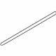 Volkswagen 561-853-515-A-2ZZ Side Molding Volkswagen 561-853-515-A-2ZZ Side Molding