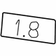 Volkswagen 3B0-853-675-R-739 Nameplate Volkswagen 3B0-853-675-R-739 Nameplate