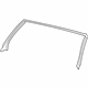 Volkswagen 5C3-871-409-C-5AP Weatherstrip Volkswagen 5C3-871-409-C-5AP Weatherstrip
