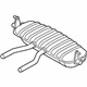 Volkswagen 7P6-253-609-AB Muffler Volkswagen 7P6-253-609-AB Muffler