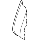 Volkswagen 11A-885-775 Seat Back Pad Volkswagen 11A-885-775 Seat Back Pad