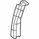 Volkswagen 7B0-867-243-A-ES3 Upper Center Pillar Trim Volkswagen 7B0-867-243-A-ES3 Upper Center Pillar Trim