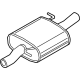 Volkswagen 3QF-253-409-K Muffler Volkswagen 3QF-253-409-K Muffler