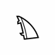 Volkswagen 3D0-837-993-B41 Corner Cover Volkswagen 3D0-837-993-B41 Corner Cover