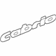 Volkswagen 1EM-853-687-A-739 Nameplate