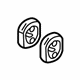 Volkswagen 1K0-253-147-C Retainer Ring Volkswagen 1K0-253-147-C Retainer Ring