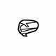 Volkswagen 3D4-839-875-A-GRU Housing Cap Volkswagen 3D4-839-875-A-GRU Housing Cap