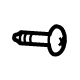 Volkswagen WHT-005-226 Retainer Screw Volkswagen WHT-005-226 Retainer Screw