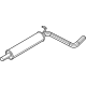 Volkswagen 5QM-253-209-AT Muffler Volkswagen 5QM-253-209-AT Muffler