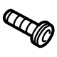 Volkswagen N-912-788-01 Door Check Bolt Volkswagen N-912-788-01 Door Check Bolt
