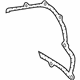 Volkswagen 078-121-043-A Gasket Volkswagen 078-121-043-A Gasket