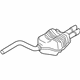 Volkswagen 5C6-253-609-AE Muffler Volkswagen 5C6-253-609-AE Muffler