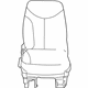 Volkswagen 7B0-881-775-A Seat Back Pad Volkswagen 7B0-881-775-A Seat Back Pad