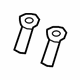 Volkswagen 8T0-886-920-4PK Headrest Guide Volkswagen 8T0-886-920-4PK Headrest Guide