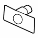 Volkswagen 5C6-919-493-A Parking Sensor Bracket Volkswagen 5C6-919-493-A Parking Sensor Bracket