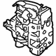 Volkswagen 7L0-839-015-G Lock Actuator Volkswagen 7L0-839-015-G Lock Actuator